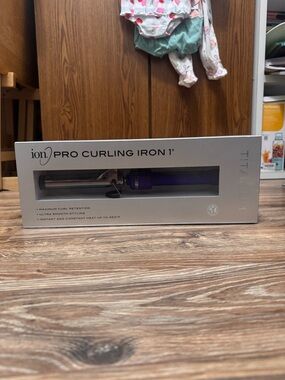 Ion Pro 1" Curling Iron - Purple